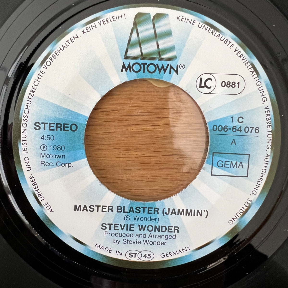 Stevie Wonder - Master Blaster / 1. D-Press. 1980 - (M-/M-)