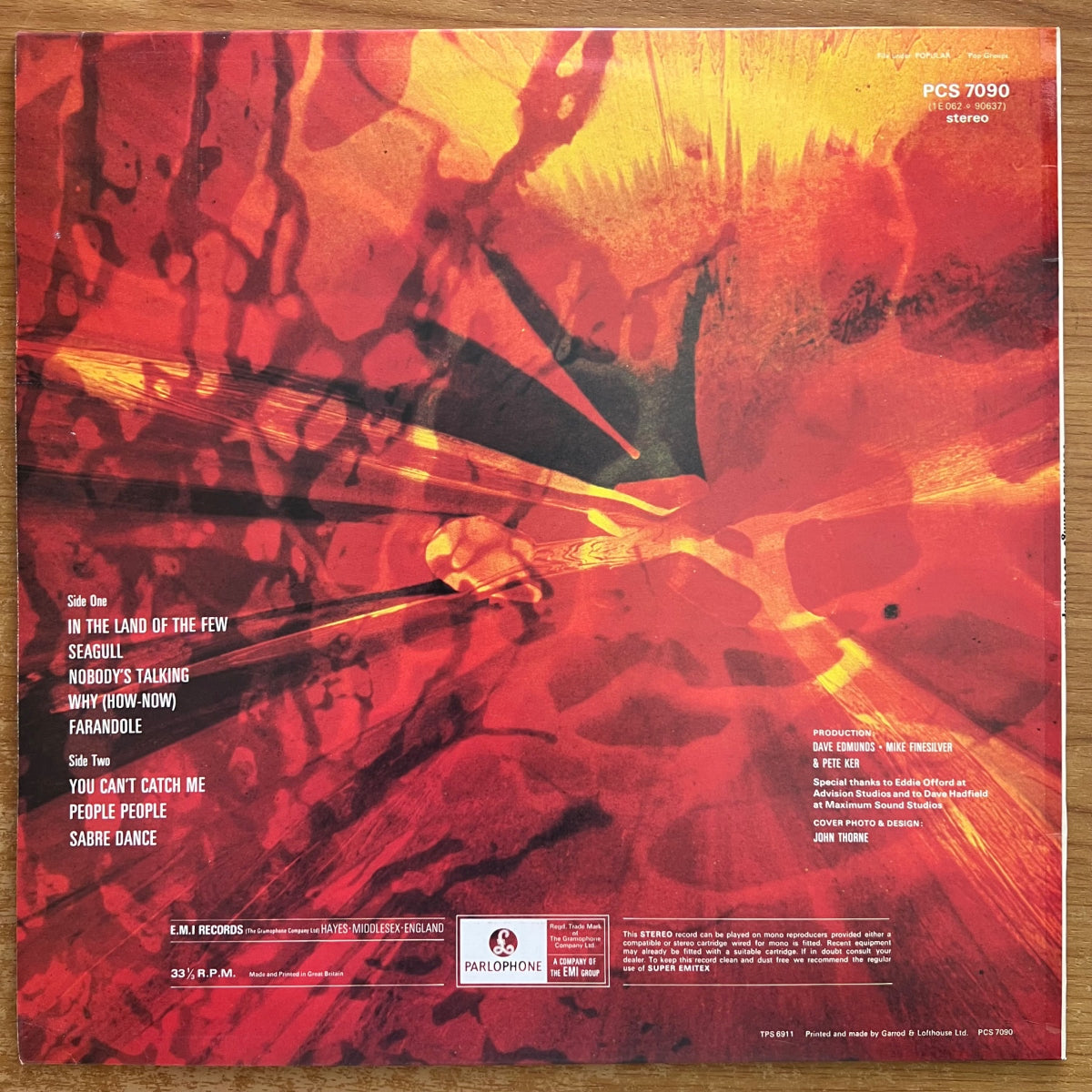 Love Sculpture - Forms And Feelings / UK-Press. 1974 - (M-/M-)