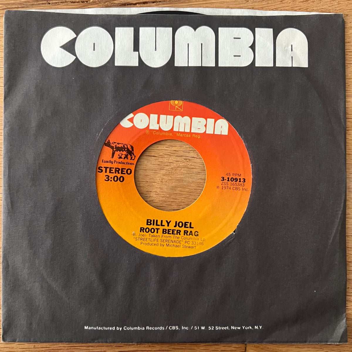 Billy Joel - Big Shot / 1st US Press. 1979 - (M-/VG++)