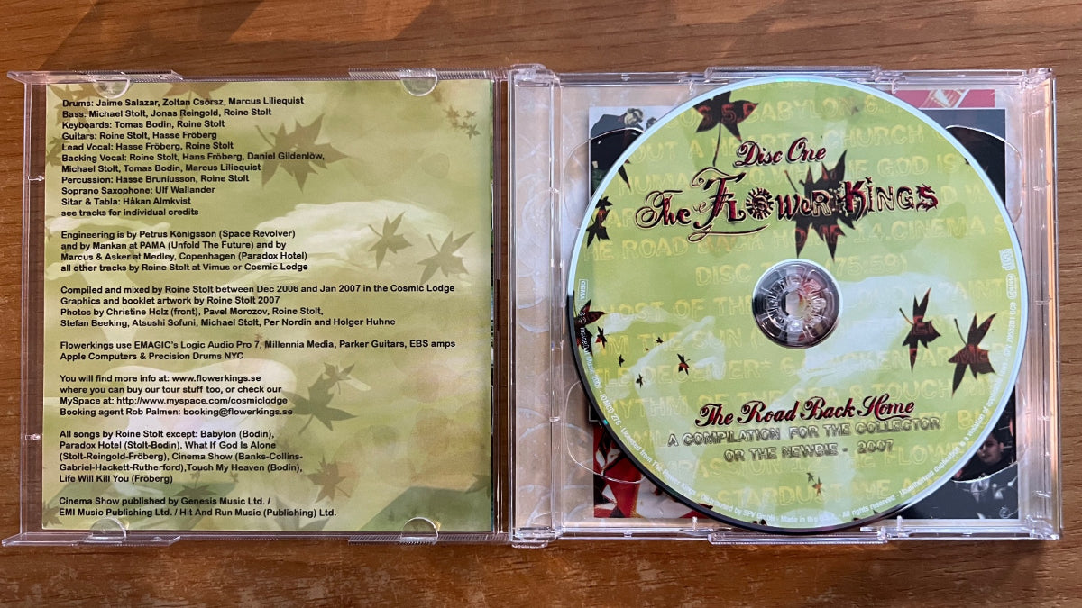 Flower Kings - The Road back Home / 2 CD - 1. US-Press. 2007 - (M-/M-)