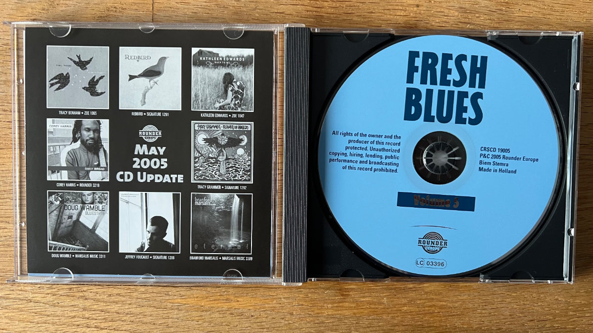 Various - Fresh Blues Vol. 5 / CD - 1. D-Press. 2005 - (M-/M-)
