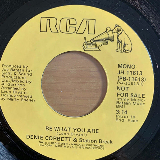 Denie Corbett & Station Break - Be What You Are / US-Promo 1979 - (M-/Neutral)