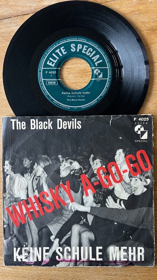 Black Devils - Whiskey A-Go-Go / 1. Swiss-Press. 1965 - (VG/VG)