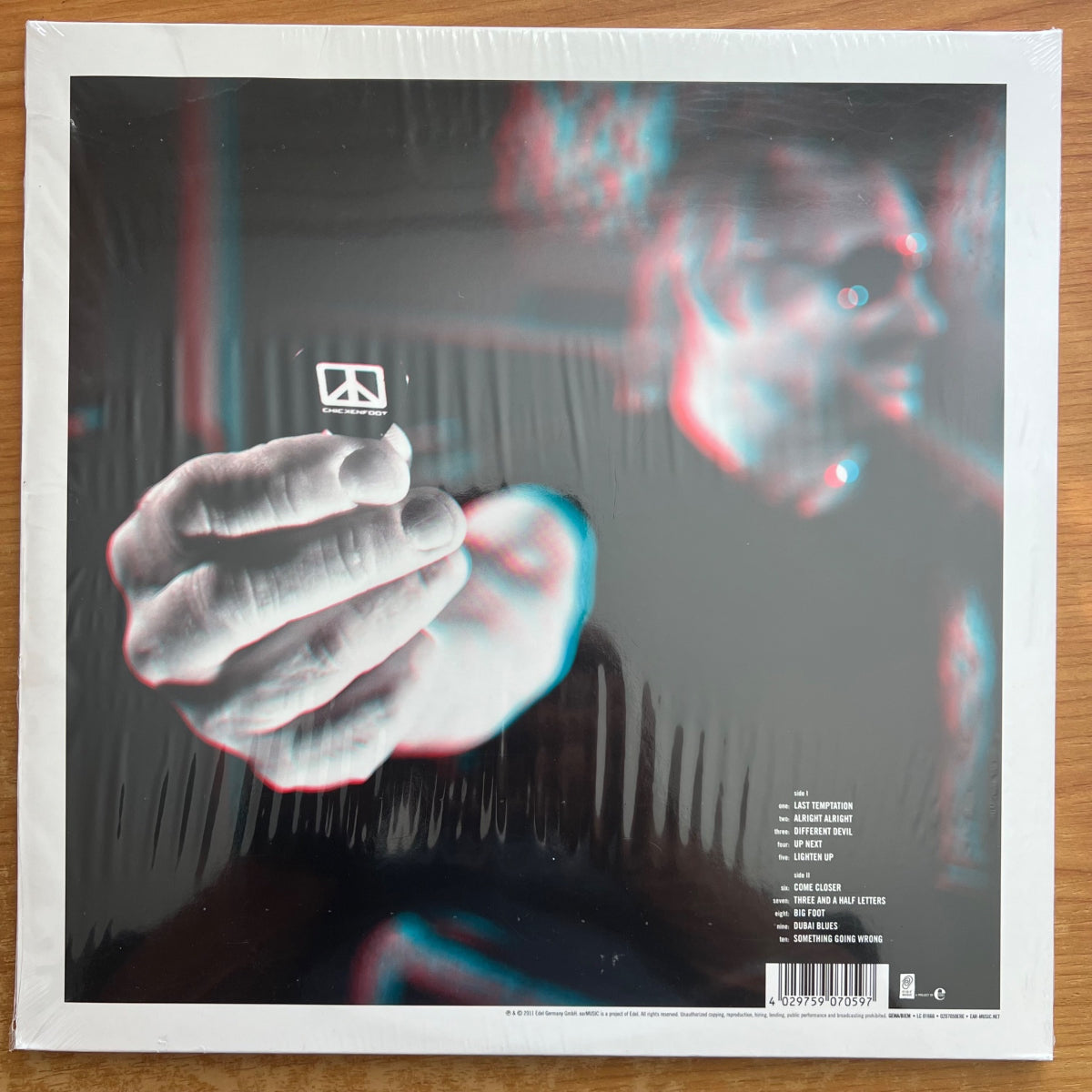 Chickenfoot - III / 1. EU-Press. 2011 - Blue Vinyl - (Mint & Sealed)