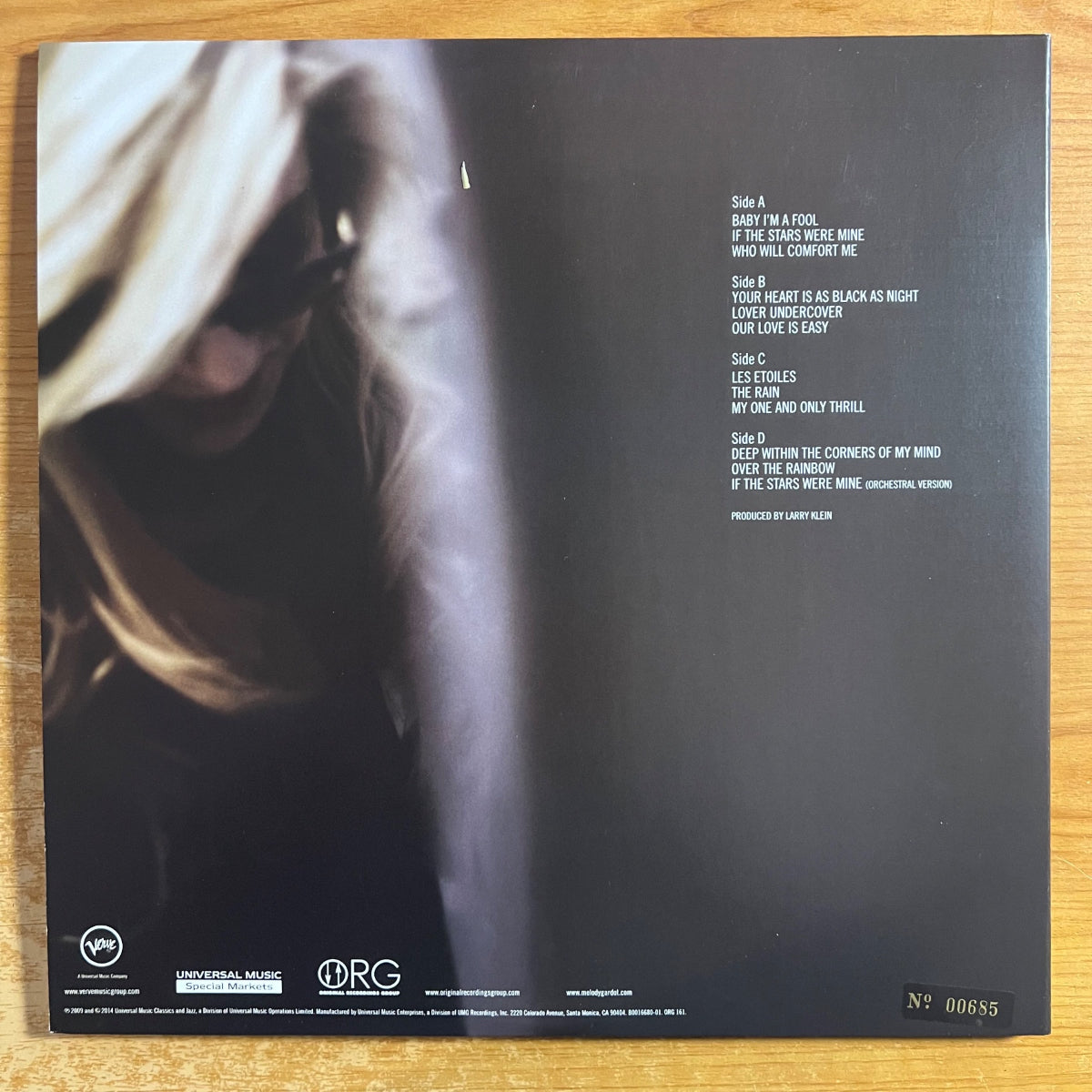Melody Gardot - My One And Only Thrill / 2 LP - US-Press. 2014 - (Mint)