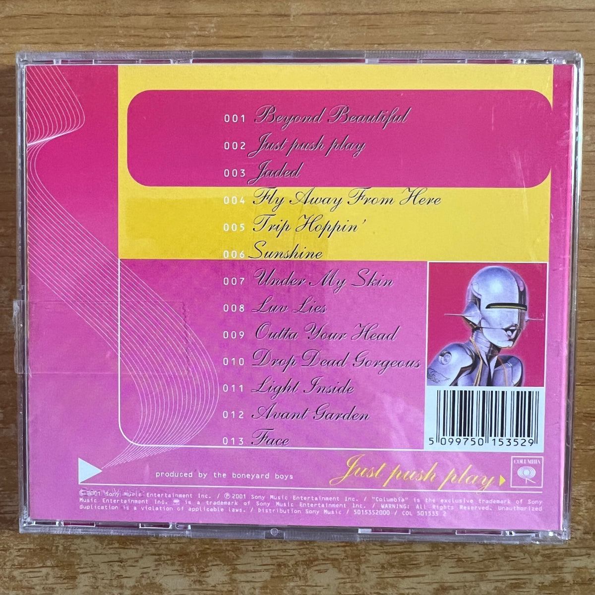 Aerosmith - Just Push Play / CD - 1. EU-Press. 2001 - (M-/M-)