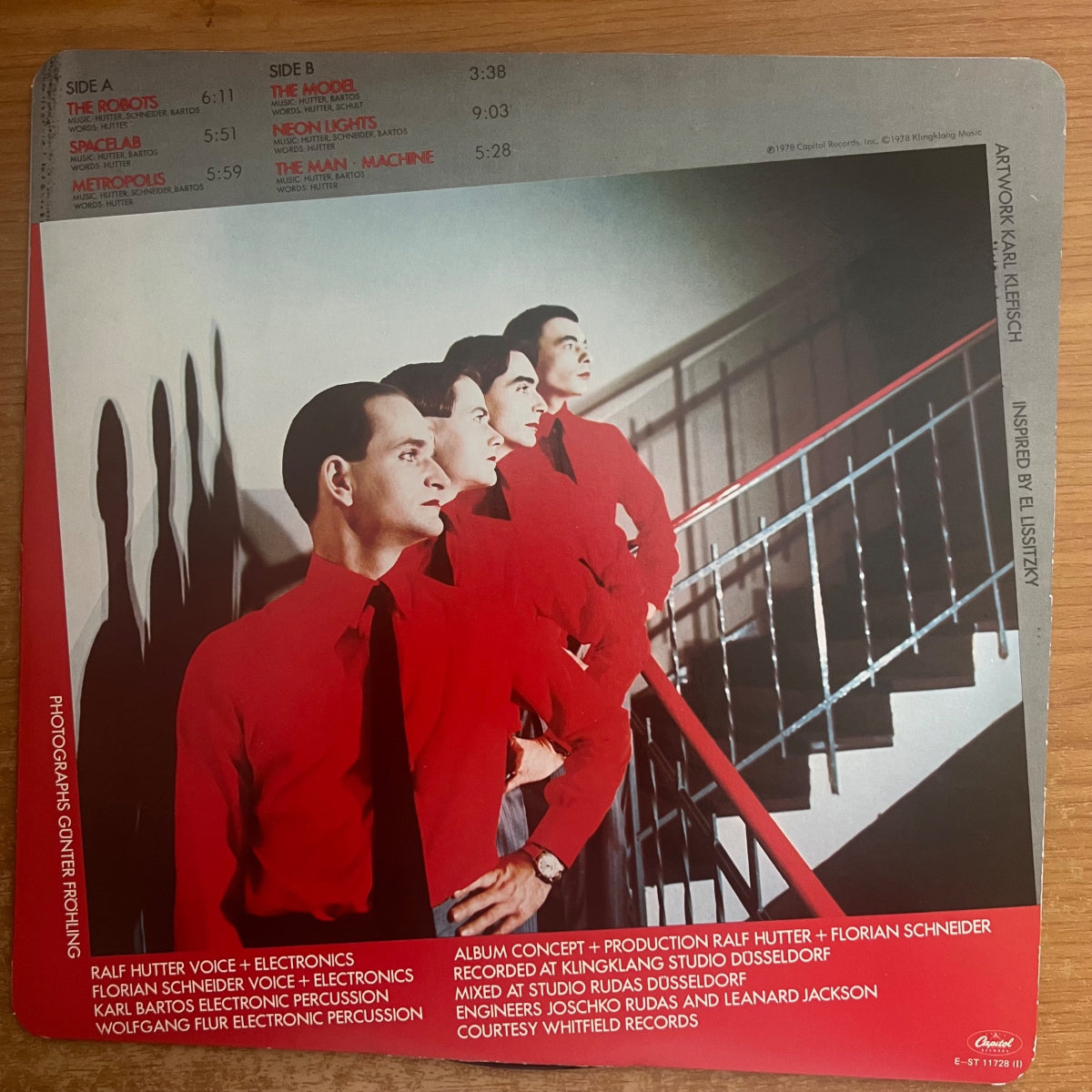 Kraftwerk - The Man-Machine / 1. UK-Press. 1978 - (VG++/VG++)