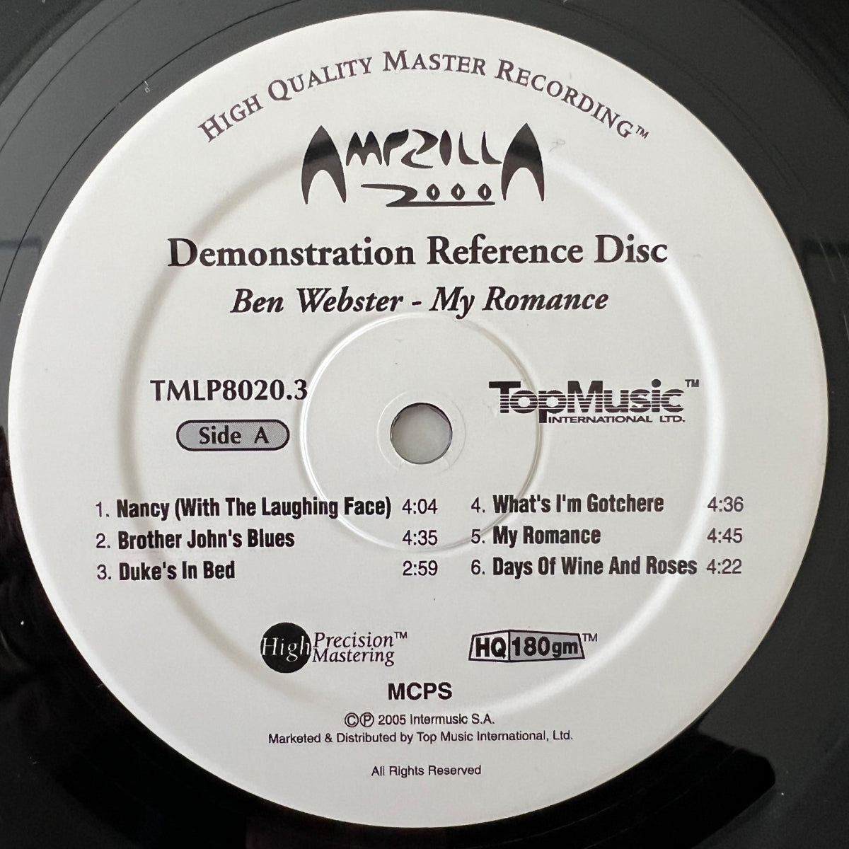 Ben Webster - My Romance / ??-Press. 2005 - TOP
