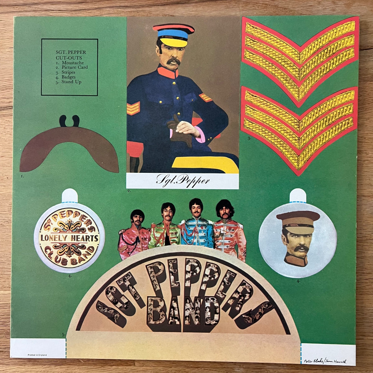 Beatles - Sgt. Peppers Lonely Heart's Club Band / 1. UK-Press. 1967 - (VG/VG++)