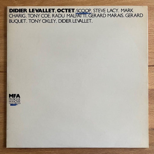 Didier Levallet Octet - Scoop / 1. France-Press. 1983 - (M-/M-)