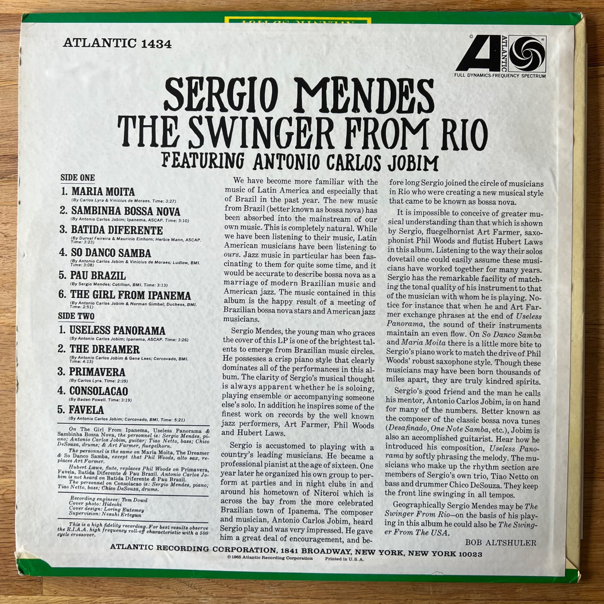 Sergio Mendes - The Swinger From Rio / 1.US-Press. 1965 - Mono - (VG++/VG++)