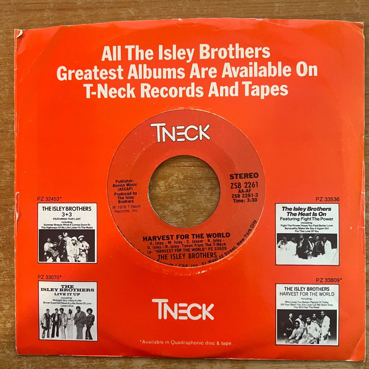 Isley Brothers - Harvest For The World / 1. US-Press. 1976 - (M-/VG++)