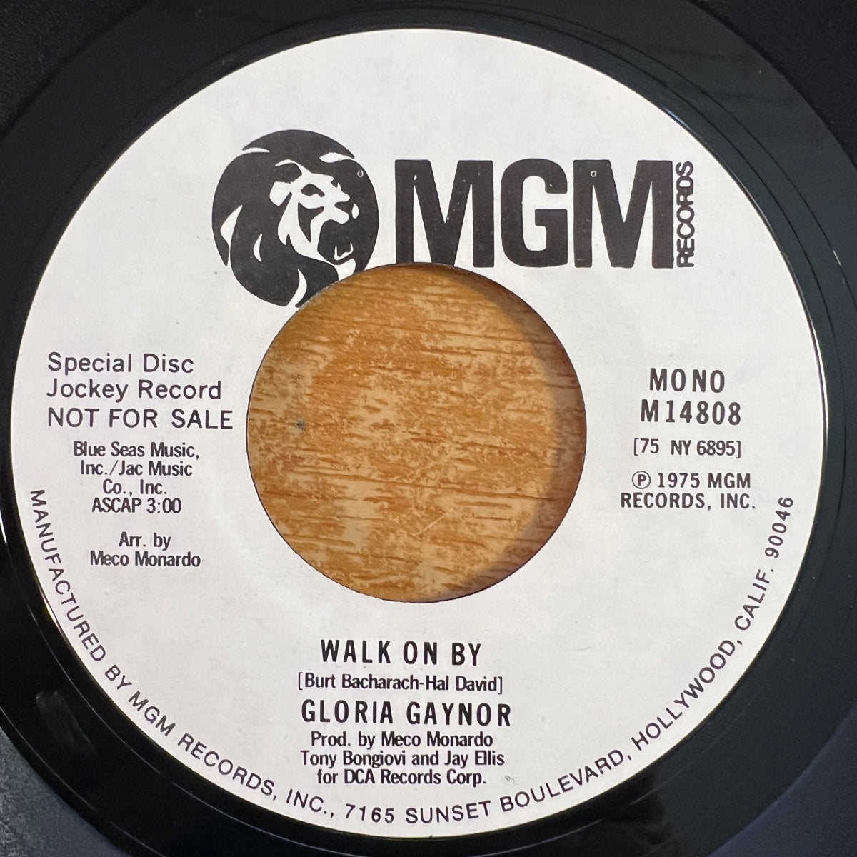 Gloria Gaynor - Walk On By / US-Promo 1975 - (M-/Neutral)