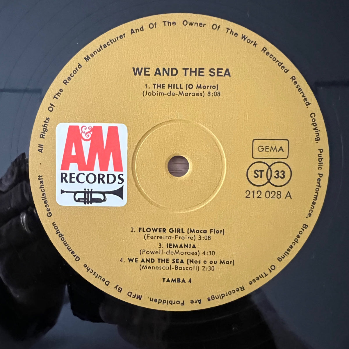 Tamba 4 - We And The Sea / 1. D-Press. 1968 - (M-/VG++)