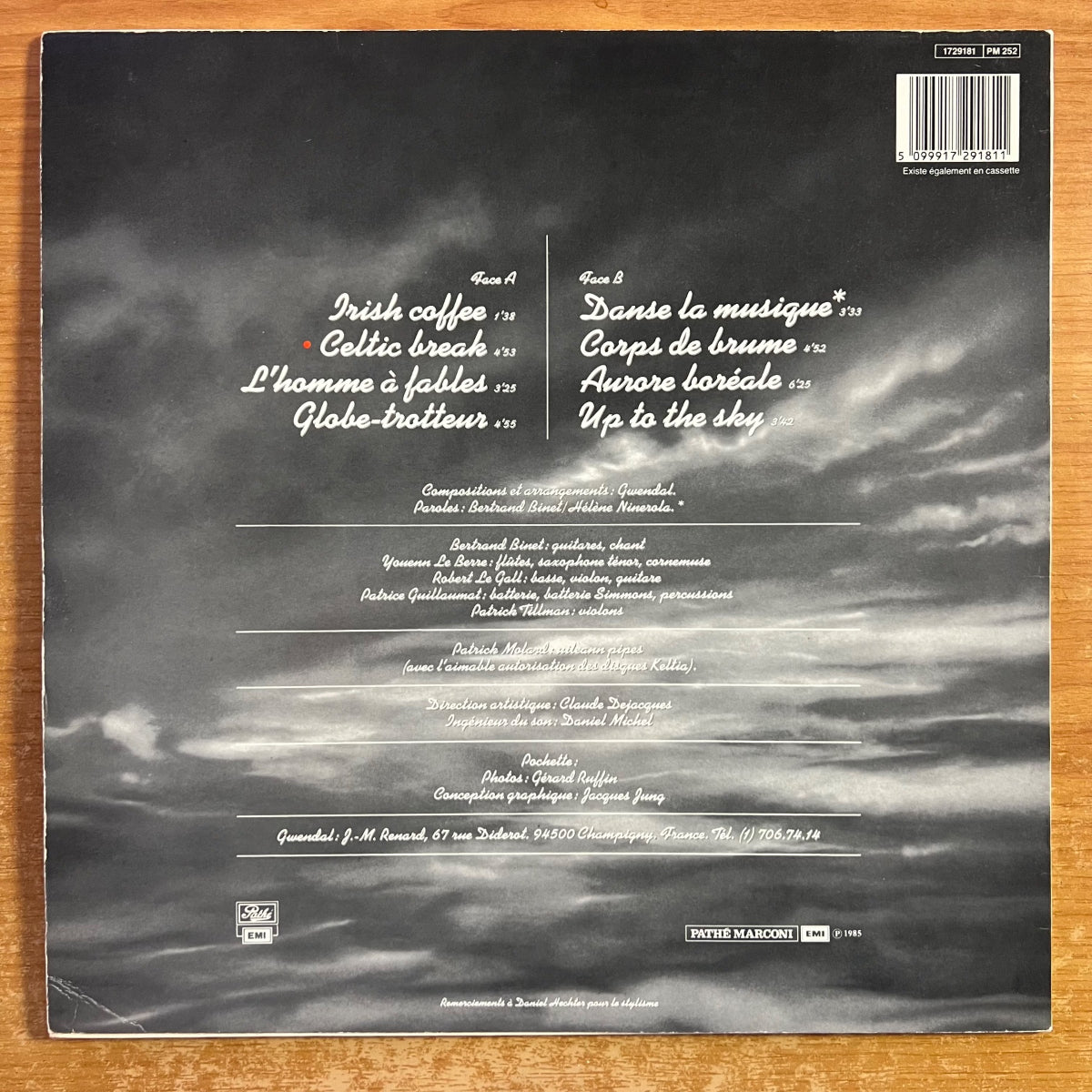 Gwendal - Danse La Musique / 1. France-Press. 1985 - (M-/VG++)