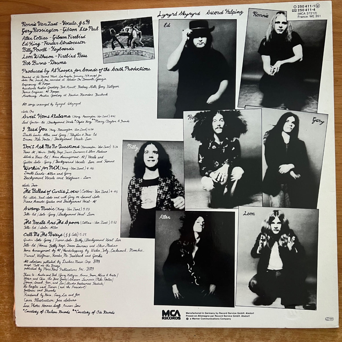 Lynyrd Skynyrd - Second Helping / D-Press. 1985 - (M-/M-)