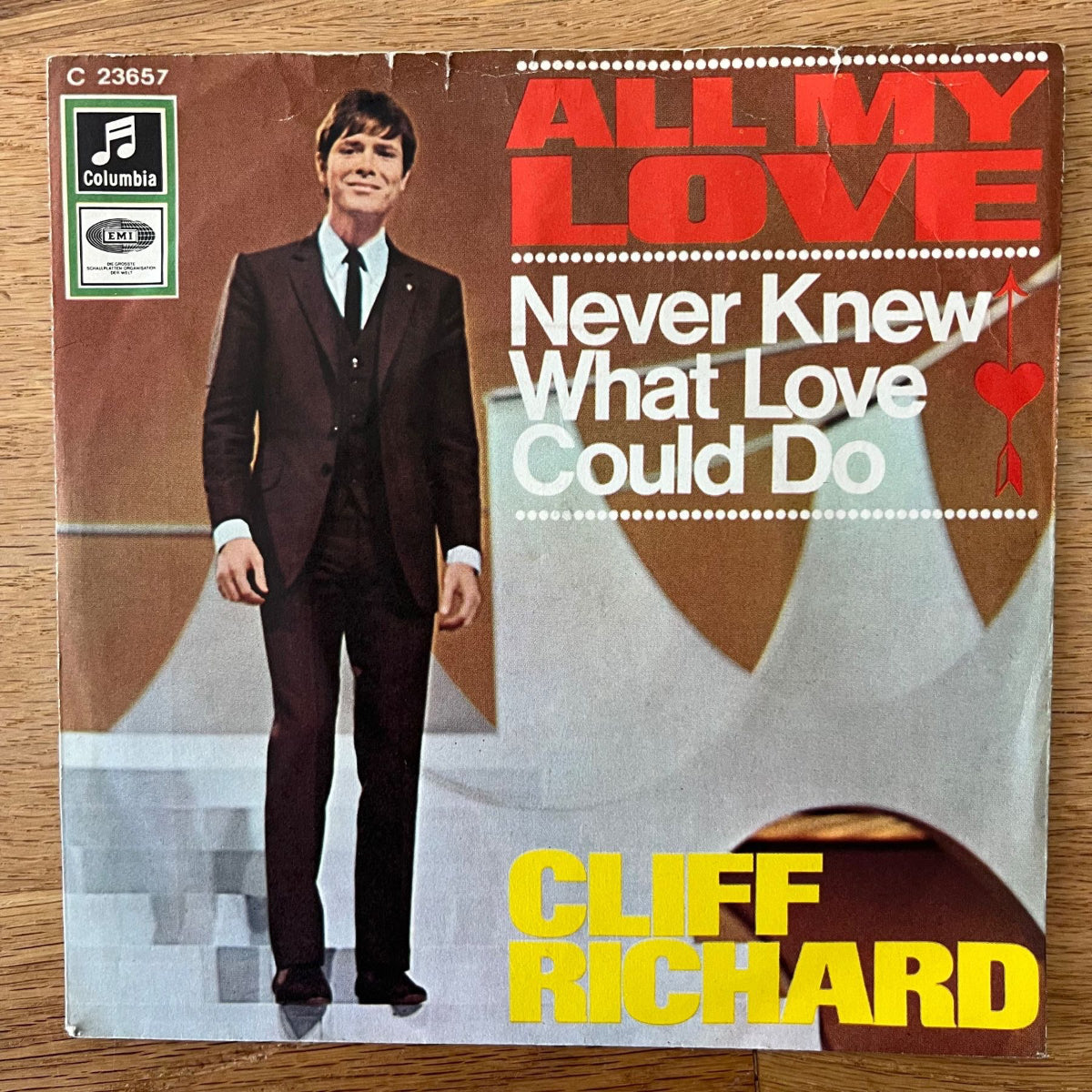 Cliff Richard - All my Love / 1. D-Press. 1967 - (VG+/VG+)