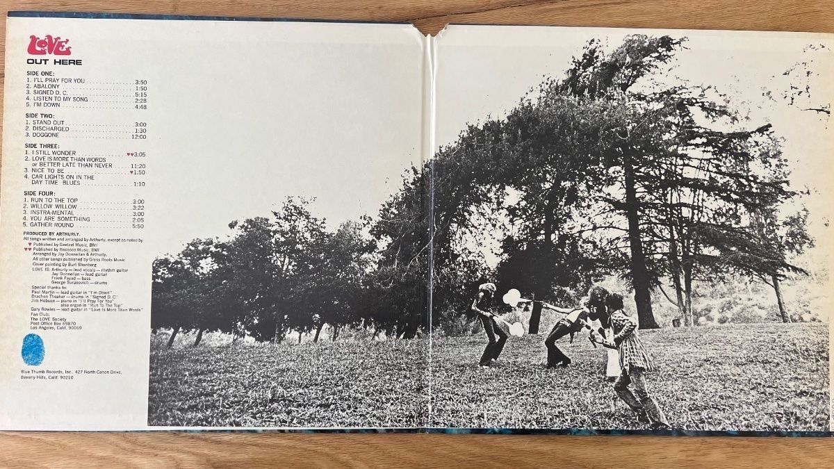 Love - Out Here / 2 LPs - 1. US-Press. 1969 - (M-/VG+)