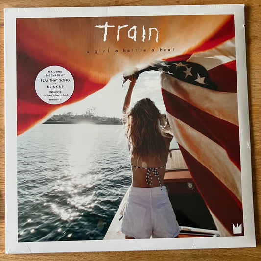 Train - A Girl A Bottle A Boat / 1. EU-Press. 2017 - Incl. MP3 - (Mint & Sealed)