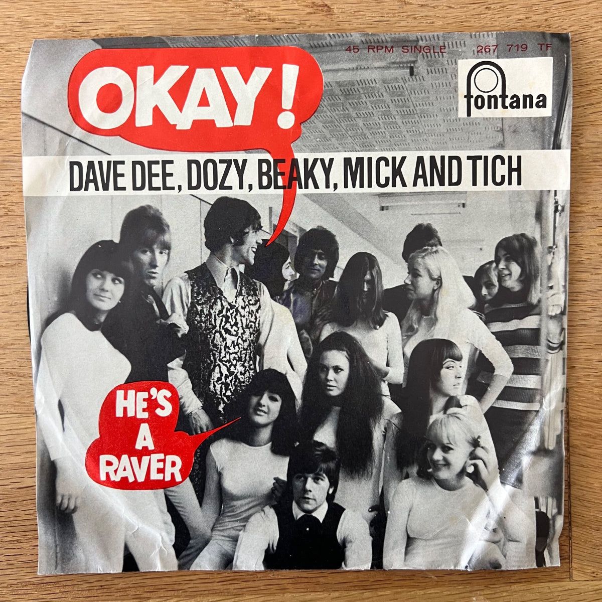 Dave Dee, Dozy, Beaky, Mick & Tich - Okay / 1. Austria-Press. 1967 (VG/G+)