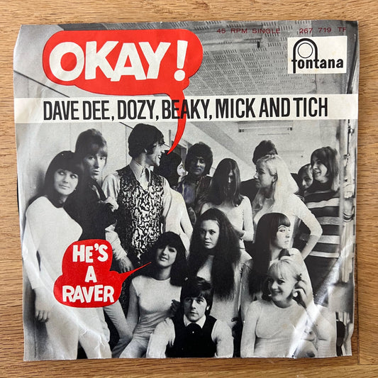 Dave Dee, Dozy, Beaky, Mick & Tich - Okay / 1. Austria-Press. 1967 (VG/G+)