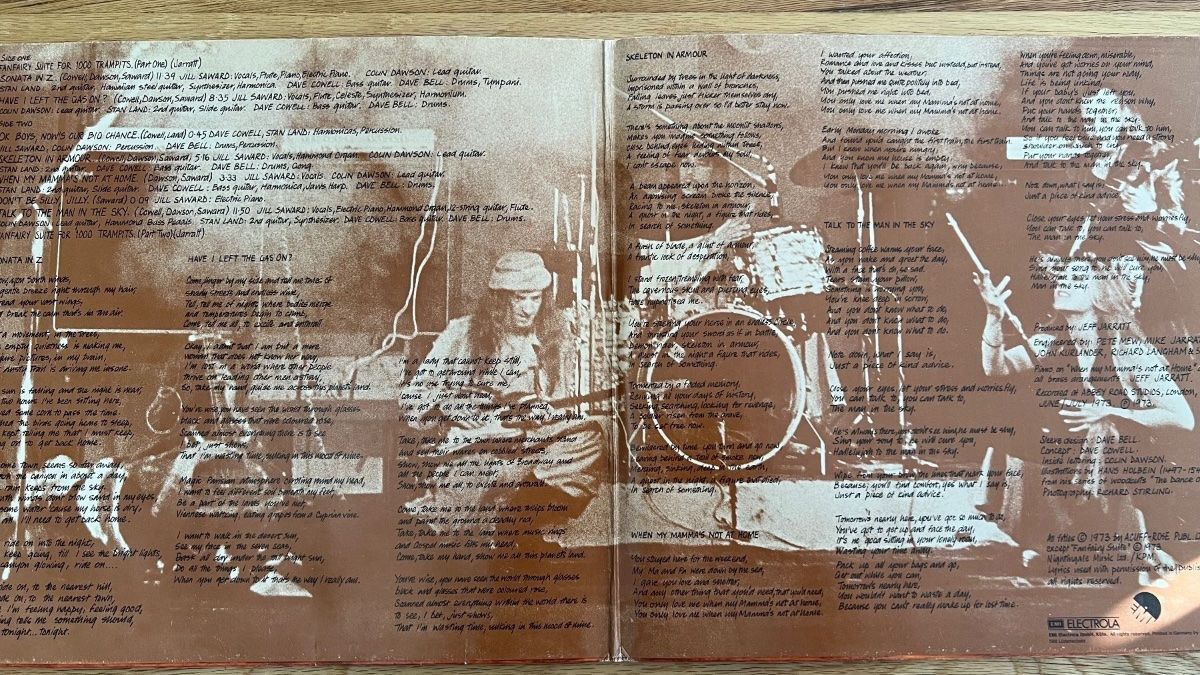 Fusion Orchestra - Skeleton In Armour / 1. D-Press. 1973 - (M-/VG+)