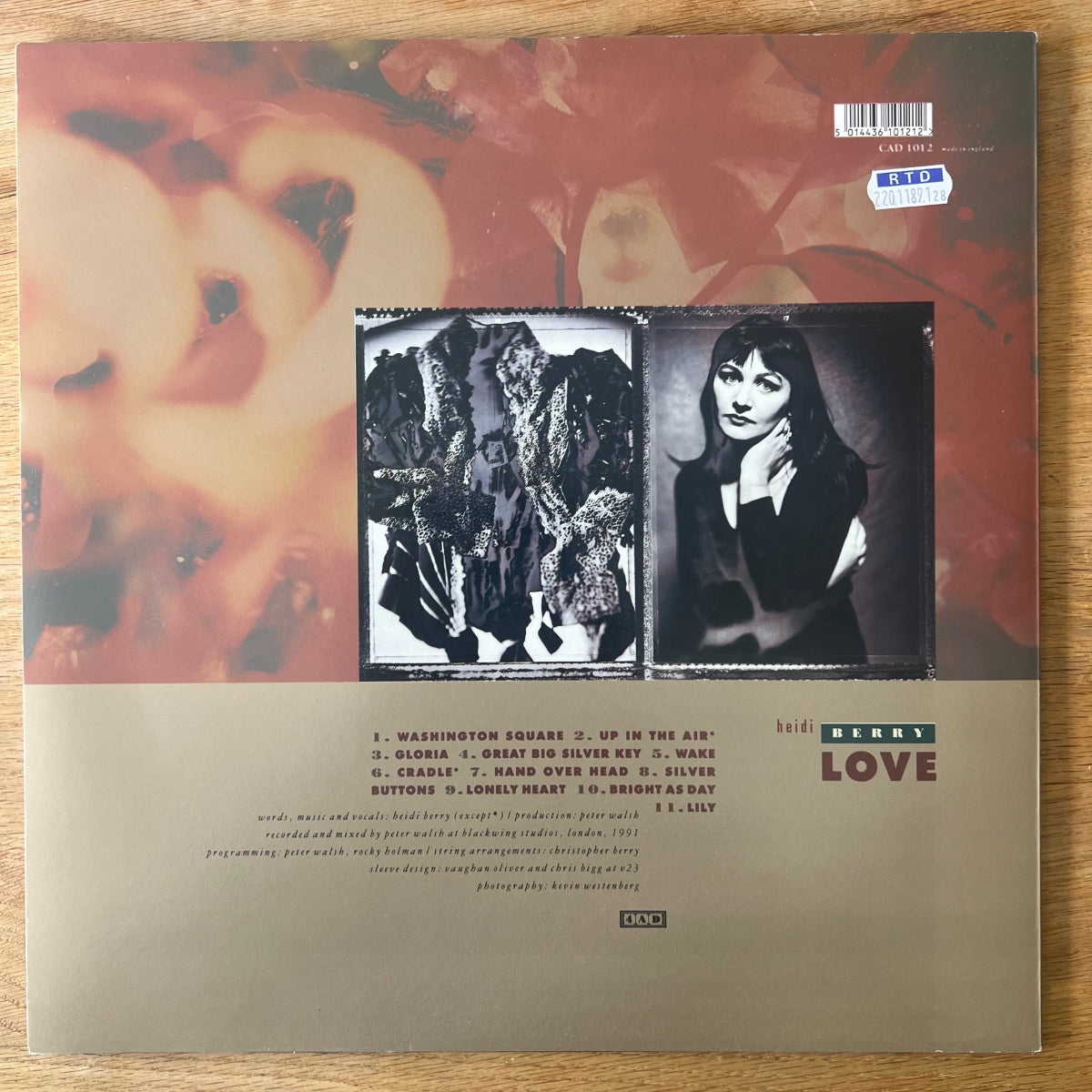Heidi Berry - Love / 1. UK-Press. 1991 - (M-/M-)