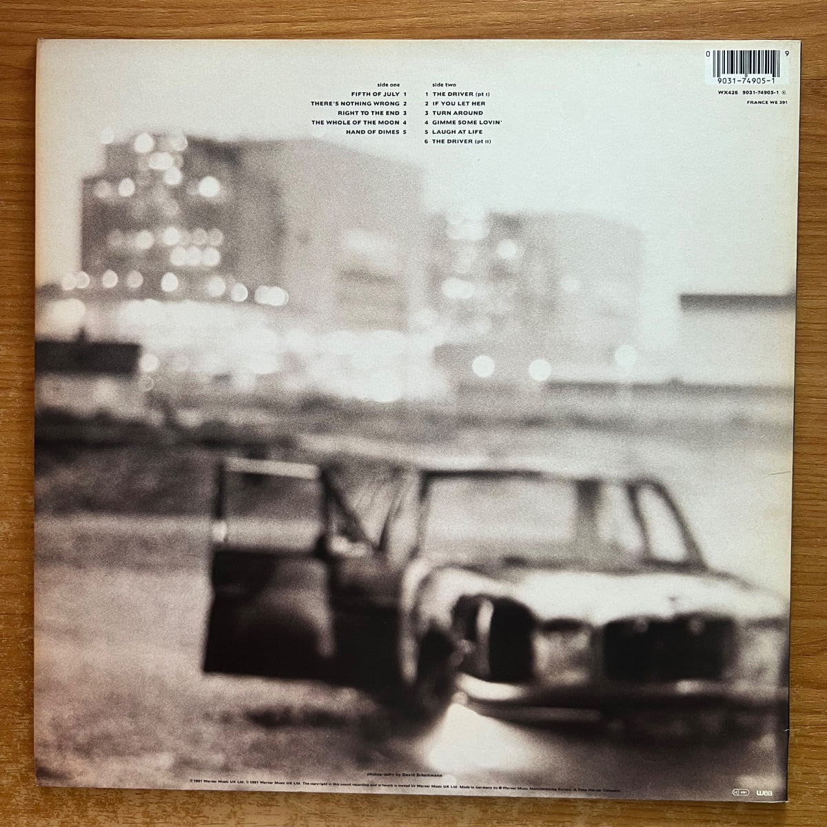 Terry Reid - The Driver / 1. D-Press. 1991 - (M-/M-)