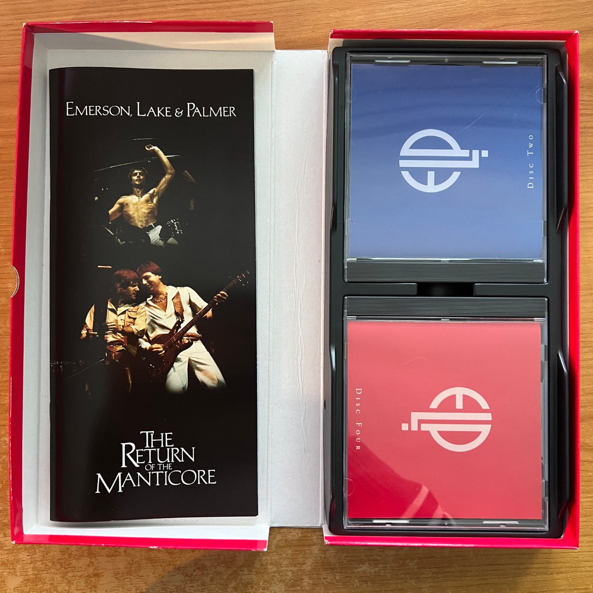 Emerson, Lake & Palmer - The Return Of The Manticore / 4 CD-Box-Set - 1. US-Press. 1993 - (Mint/VG++)