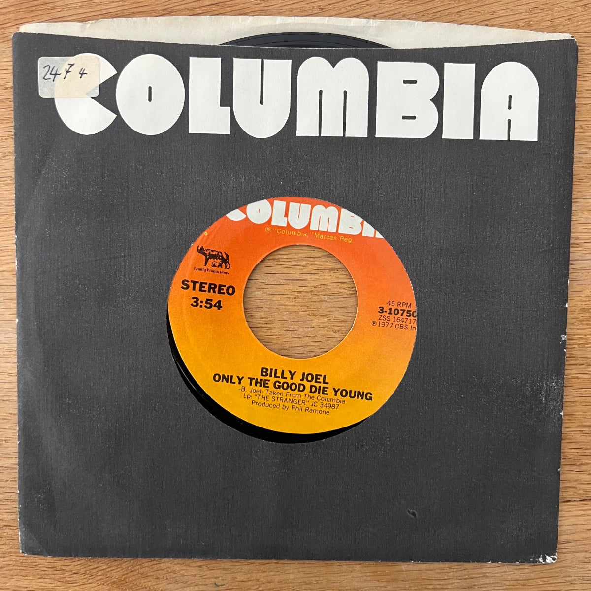 Billy Joel - Only The Good Die Young / 1. US-Press. 1978 - (M-/VG++)