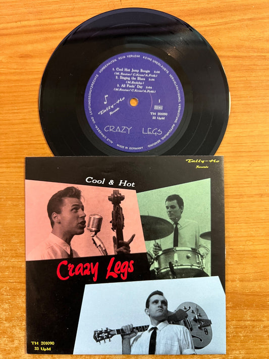 Crazy Legs - Cool & Hot / 7"EP - 1. D-Press. 1990 - 6 Tracks - (M-/M-)