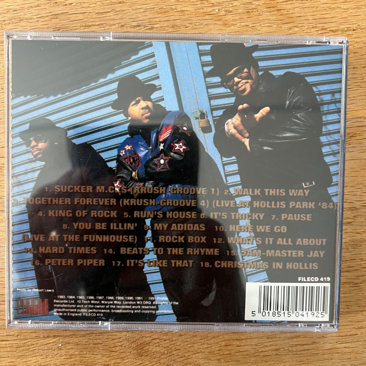 Run DMC - Together Forever / CD - 1. UK-Press. 1991 - (M-/M-)