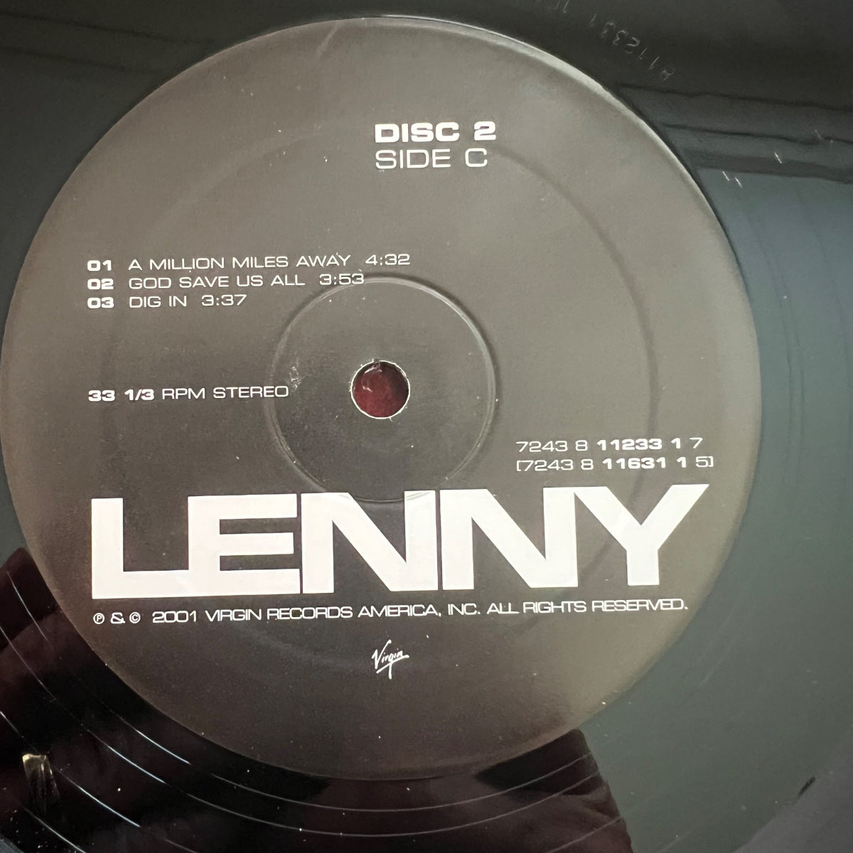 Lenny Kravitz - Lenny / 2 LP - 1. EU-Press. 2001 - (M-/M-)