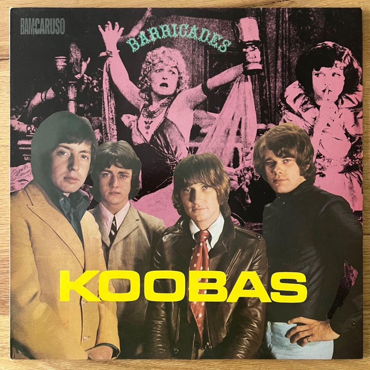 Koobas - Barricades / UK-Press. 1986 - (M-/M-)