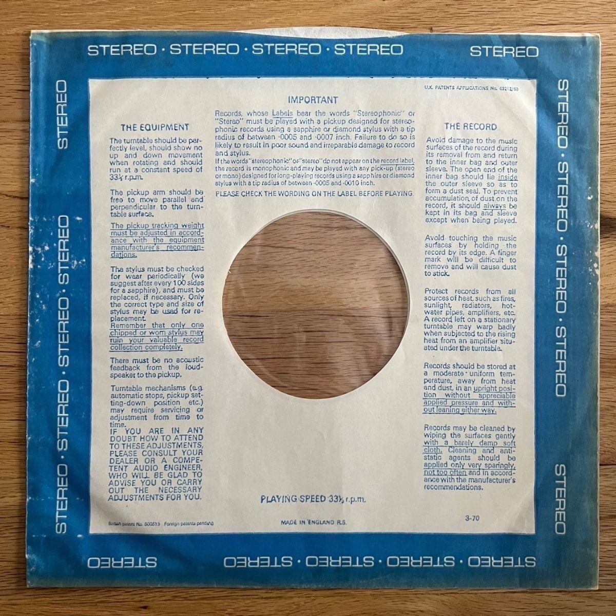 Jazz Rock Experience - J.R.E. / 1. UK 1970 - Swiss Jazz -. (VG++/VG++)