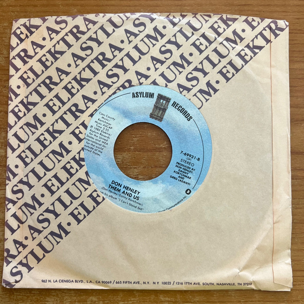 Don Henley - I Can't Stand Still / 1. US-Press. 1982