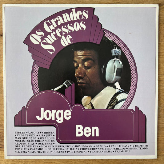 Jorge Ben - Os Grandes Sucessos De.. / 1. Brasil-Press. 1981 - (M-/M-)