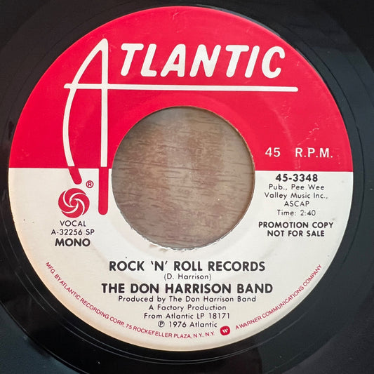 Don Harrison Band - Rock 'N' Roll Records / US-Promo 1976 - (M-/Neutral)