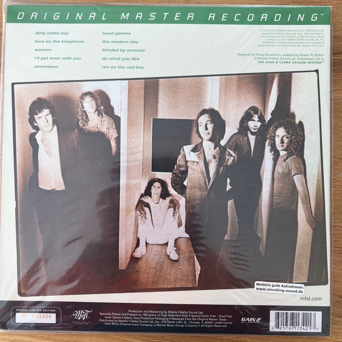 Foreigner - Head Games / Audiophile MFSL 2013 - (Mint & Sealed)