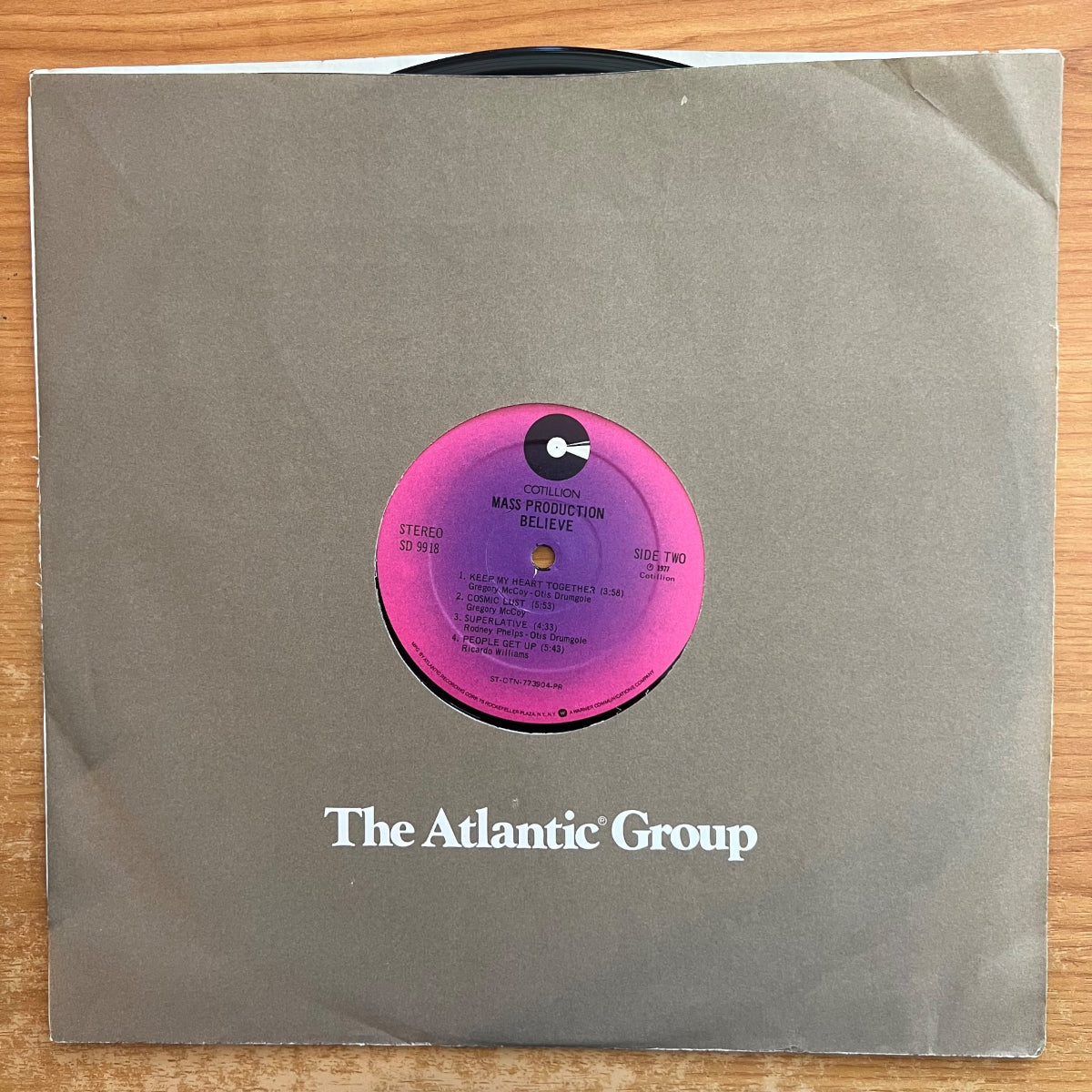Mass Production - Believe / 1. US-Press. 1977 - (M-/VG++)