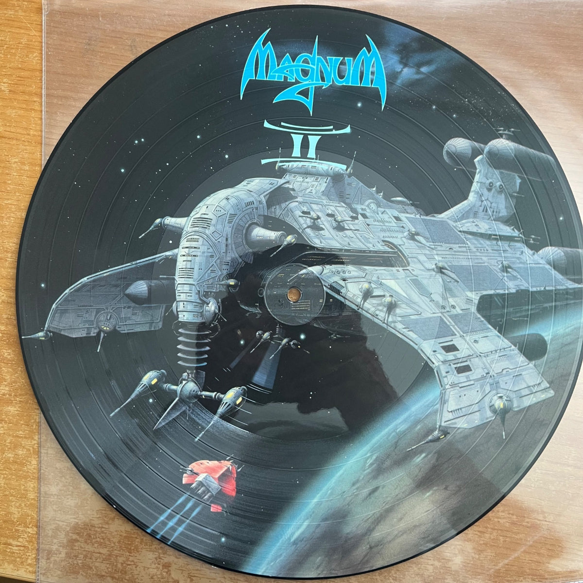 Magnum - II / D-Press. 1988 - Picture Disc - (VG+/Plastic Cover)