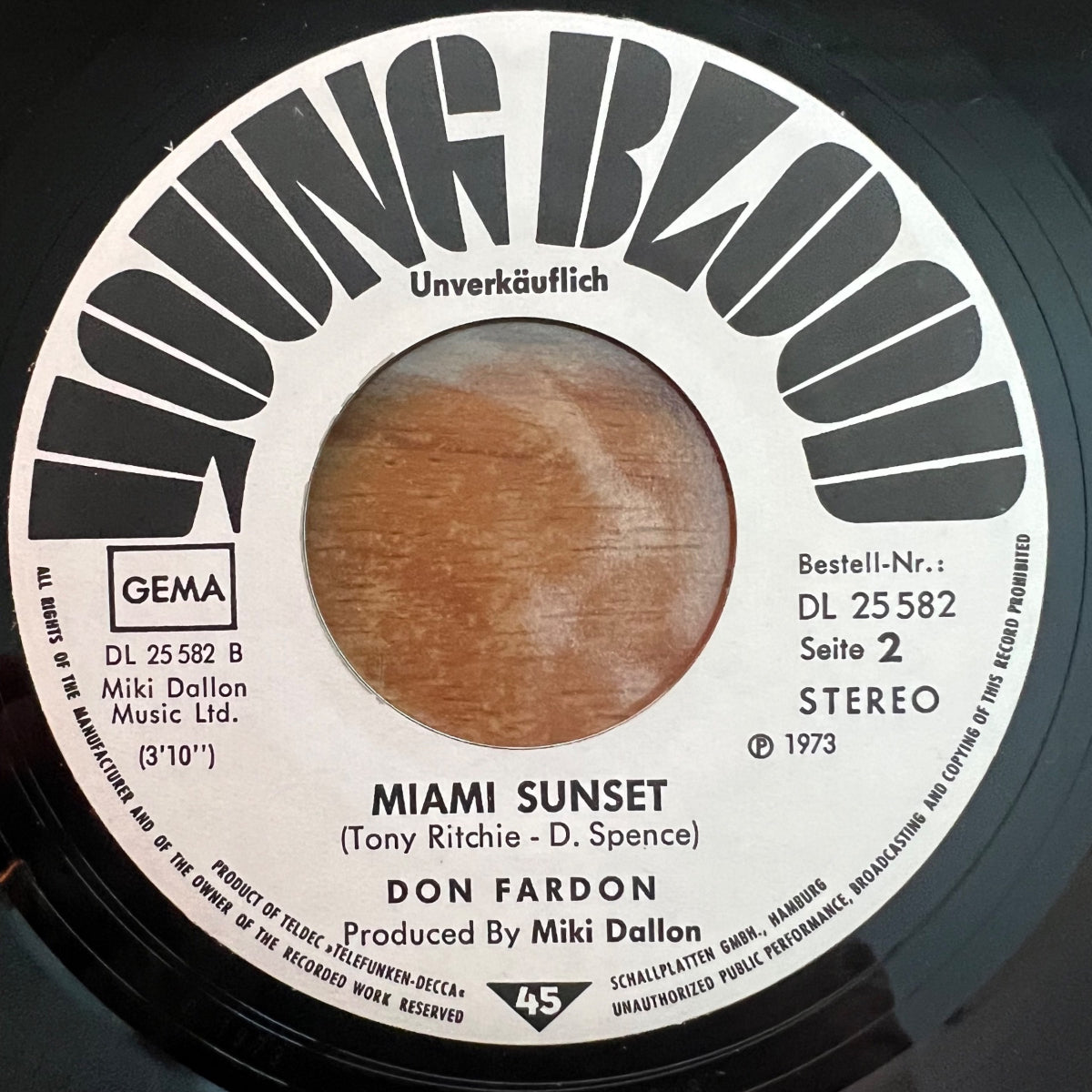 Don Fardon - Superwoman / D-Press. 1973 - Promo Copy - (VG++/VG+)