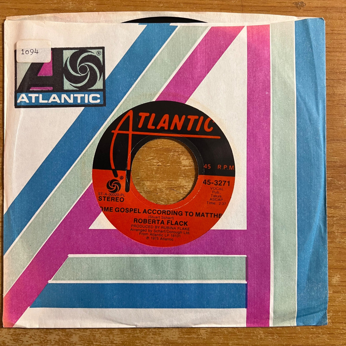 Roberta Flack - Feeling' That Glow / 1. Pressage américain. 1975 - (M-/VG++)