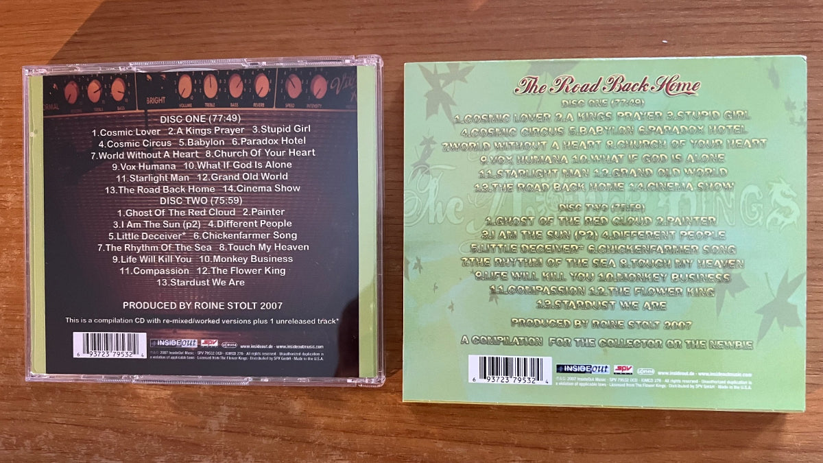 Flower Kings - The Road back Home / 2 CD - 1. US-Press. 2007 - (M-/M-)