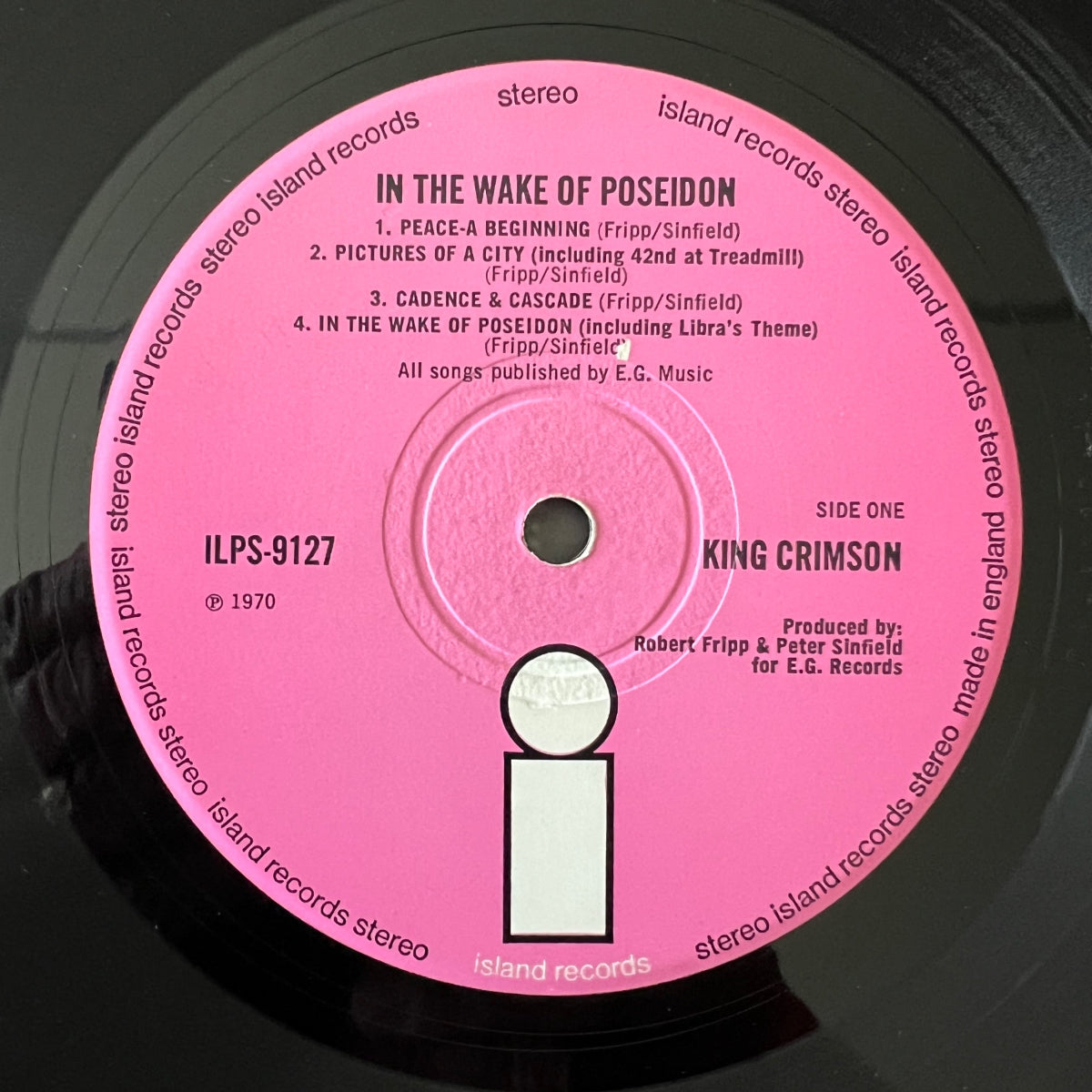 King Crimson - In The Wake Of Poseidon / 1. UK-Press. 1970 - (VG+/VG+)
