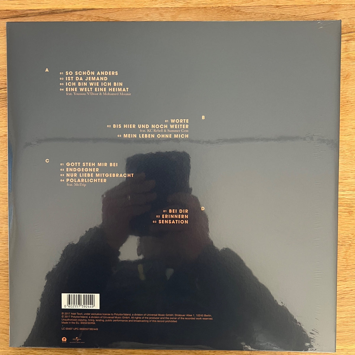 Adel Tawil - So Schön Anders / 2 LP - 1. D-Press. 2017 - (Mint & Sealed)