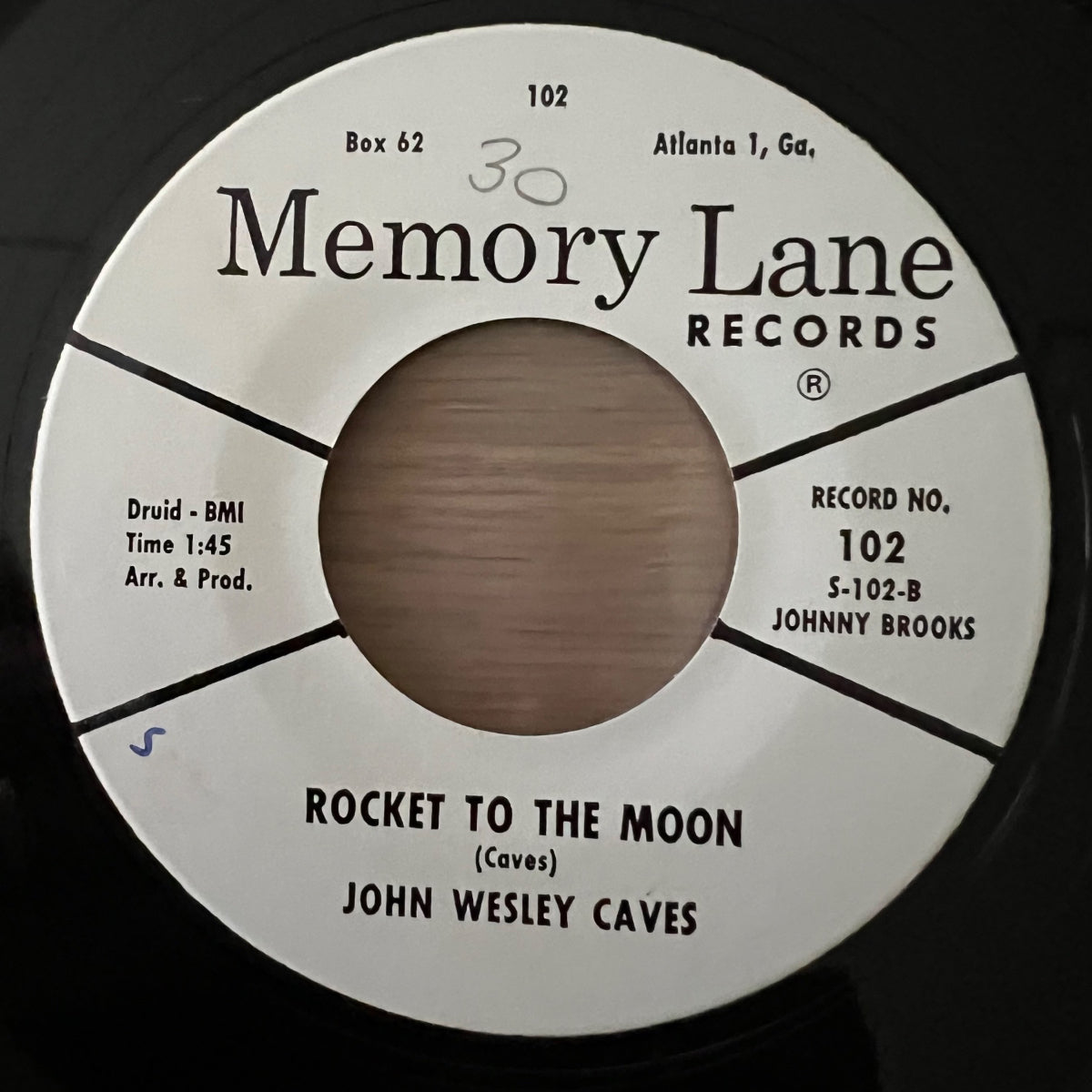 John Wesley Caves - Magic Moonlight / 1. US-Press. 1974 - (VG++/Neutral)