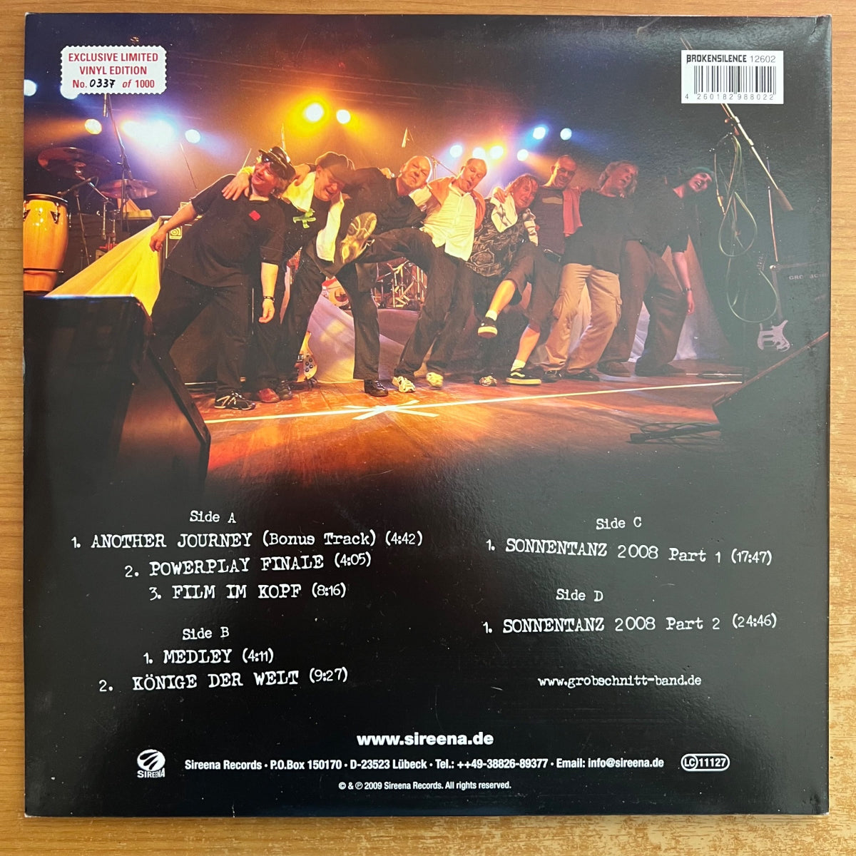 Grobschnitt - 2008 Live / 2 LP - 1st German Pressing 2009 - Cover signed by all members - (Mint)