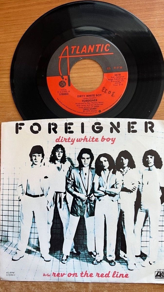Foreigner - Dirty White Boy // 1. US-Press. 1979 - (M-/VG++)