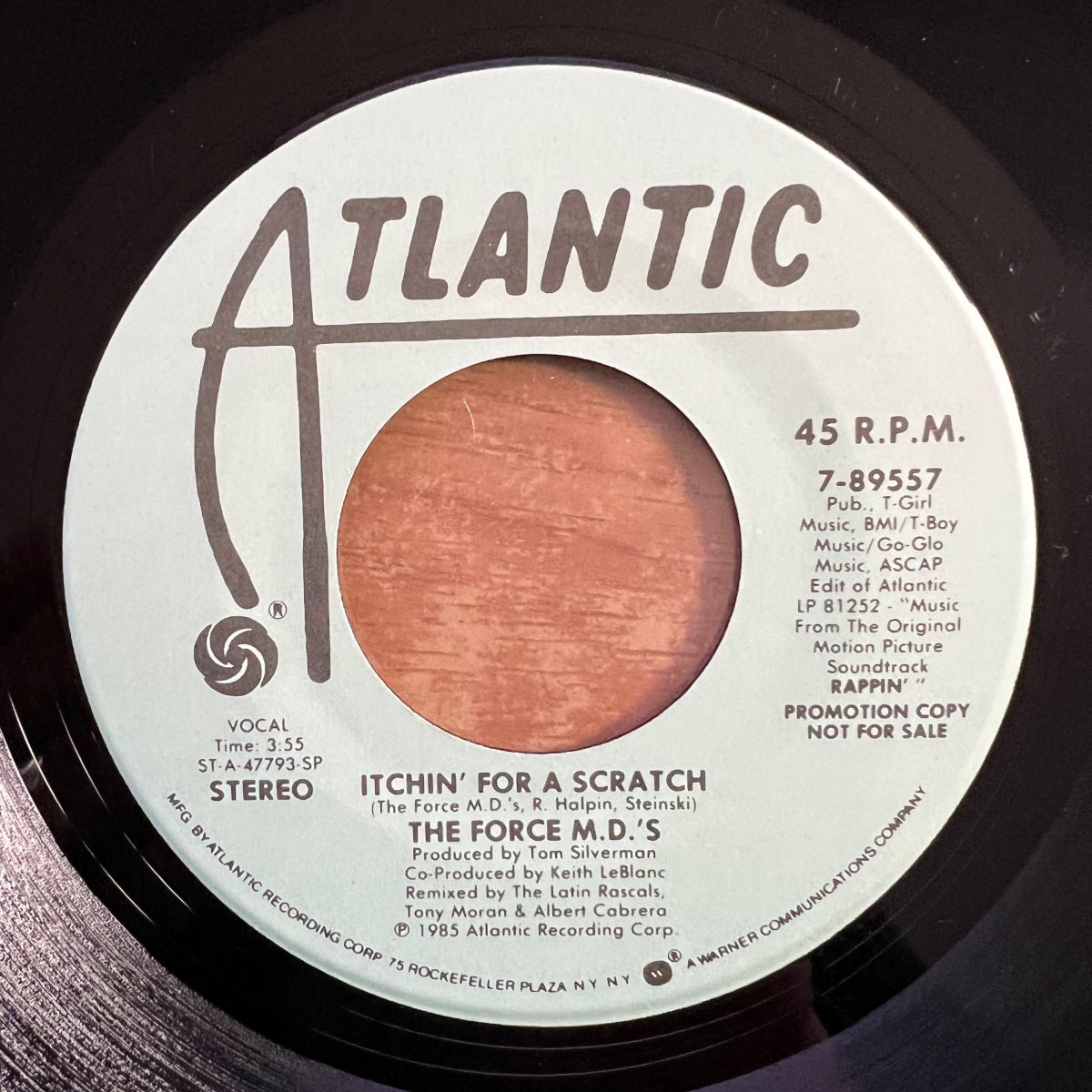 Force M.D.'s - Itchin' For A Scratch / US-Promo 1985 - (M-/Neutral)